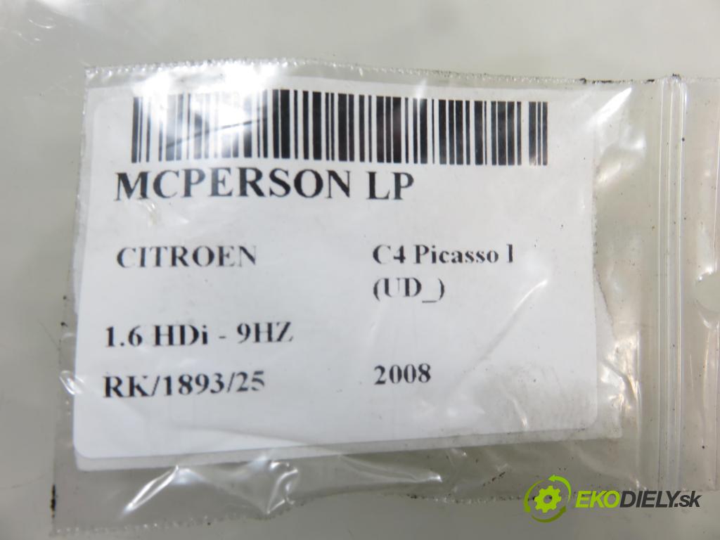 CITROEN C4 Picasso I (UD_) MINIVAN 2008 80,00 1.6 HDi 16V 109 - 9HZ 1560,00 MCPERSON LP 