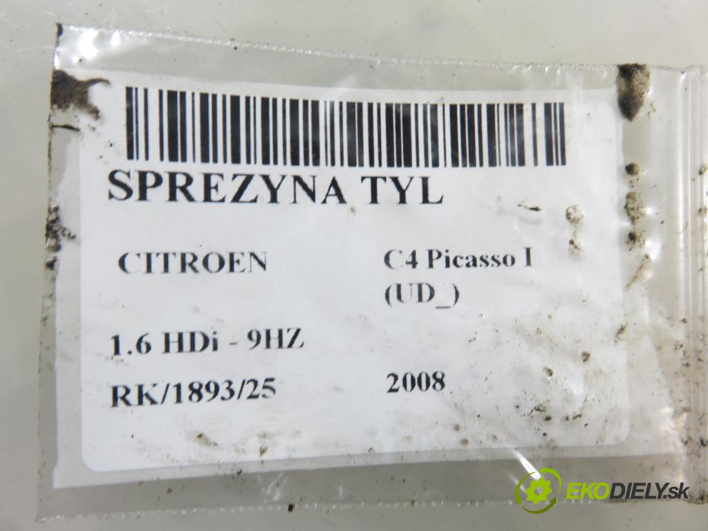 CITROEN C4 Picasso I (UD_) MINIVAN 2008 80,00 1.6 HDi 16V 109 - 9HZ 1560,00 Pružina zadné 994513