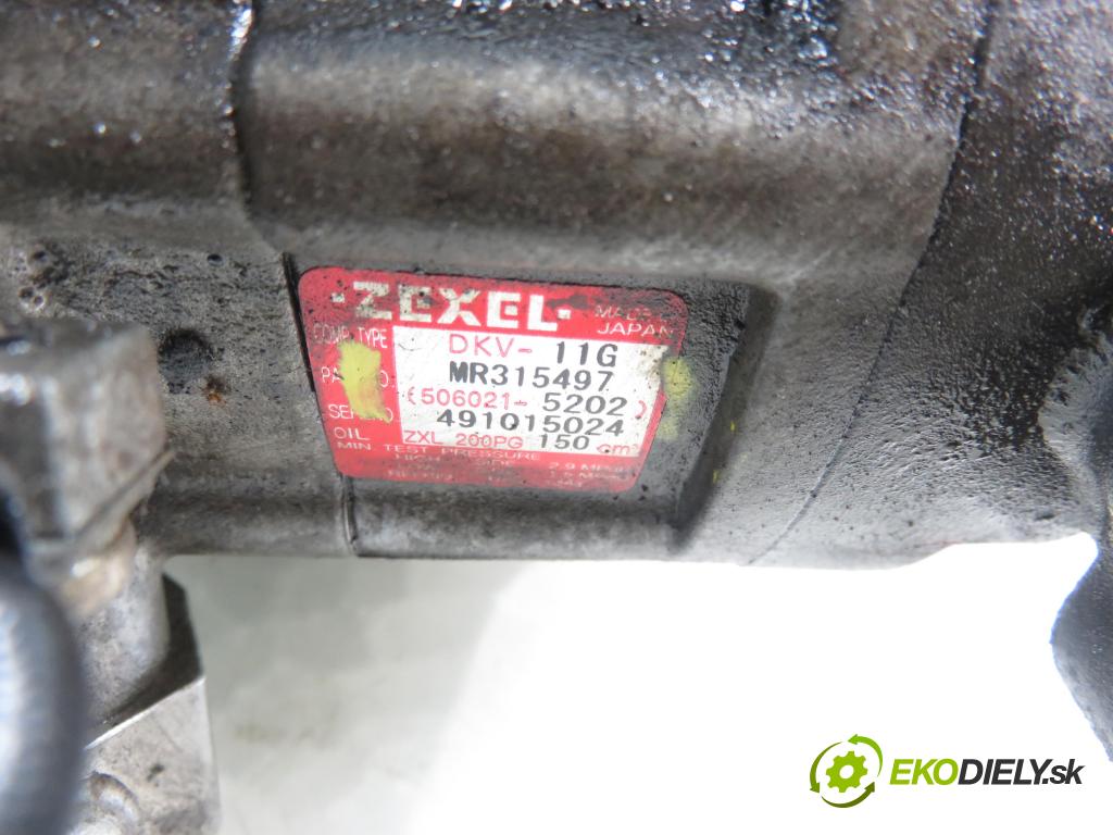 MITSUBISHI PAJERO PININ (H6_W, H7_W) SUV 2005 84,00 1.8 (H76W, H66W) - 4G93 (SOHC 16V) 1834,00 KOMPRESOR: klimatizácie MR315497 ; 5060215202 (Kompresor klimatizácie)