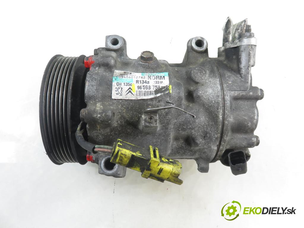 CITROEN C4 Picasso I (UD_) MINIVAN 2008 80,00 1.6 HDi 16V 109 - 9HZ 1560,00 KOMPRESOR: klimatizace 9659875880 (Kompresor klimatizace)