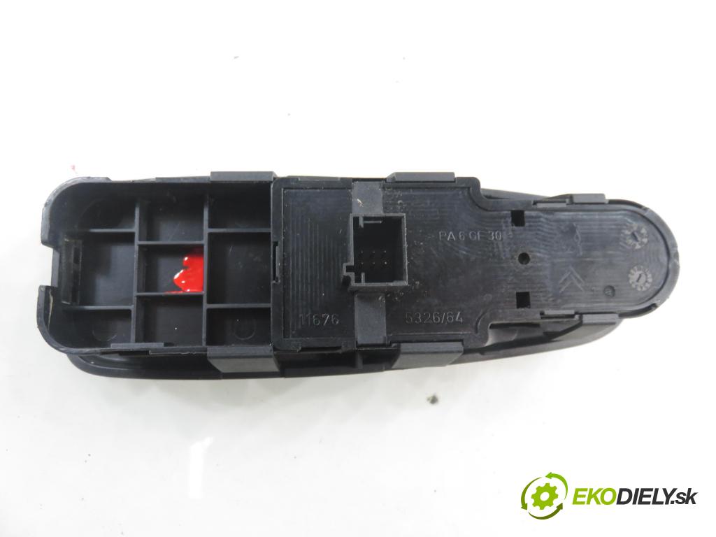 CITROEN C4 Picasso I (UD_) MINIVAN 2008 80,00 1.6 HDi 16V 109 - 9HZ 1560,00 Panel ovládania okien 96639380ZD