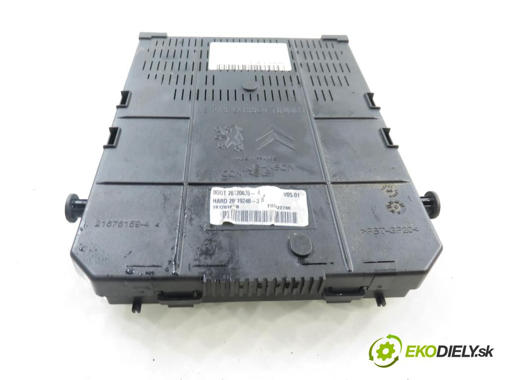 CITROEN C4 Picasso I (UD_) MINIVAN 2008 80,00 1.6 HDi 16V 109 - 9HZ 1560,00 MODUL BSI 966405908001