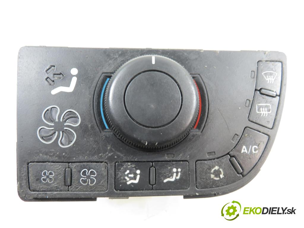 CITROEN C4 Picasso I (UD_) MINIVAN 2008 80,00 1.6 HDi 16V 109 - 9HZ 1560,00 Panel kúrenia KLIMATRONIK 9650868777