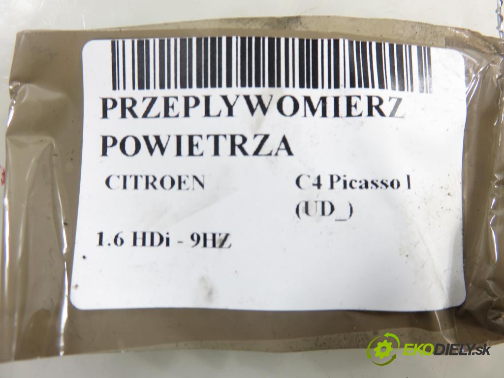 CITROEN C4 Picasso I (UD_) MINIVAN 2008 80,00 1.6 HDi 16V 109 - 9HZ 1560,00 váha vzduchu vzduchu 72834204 ; 9650010780