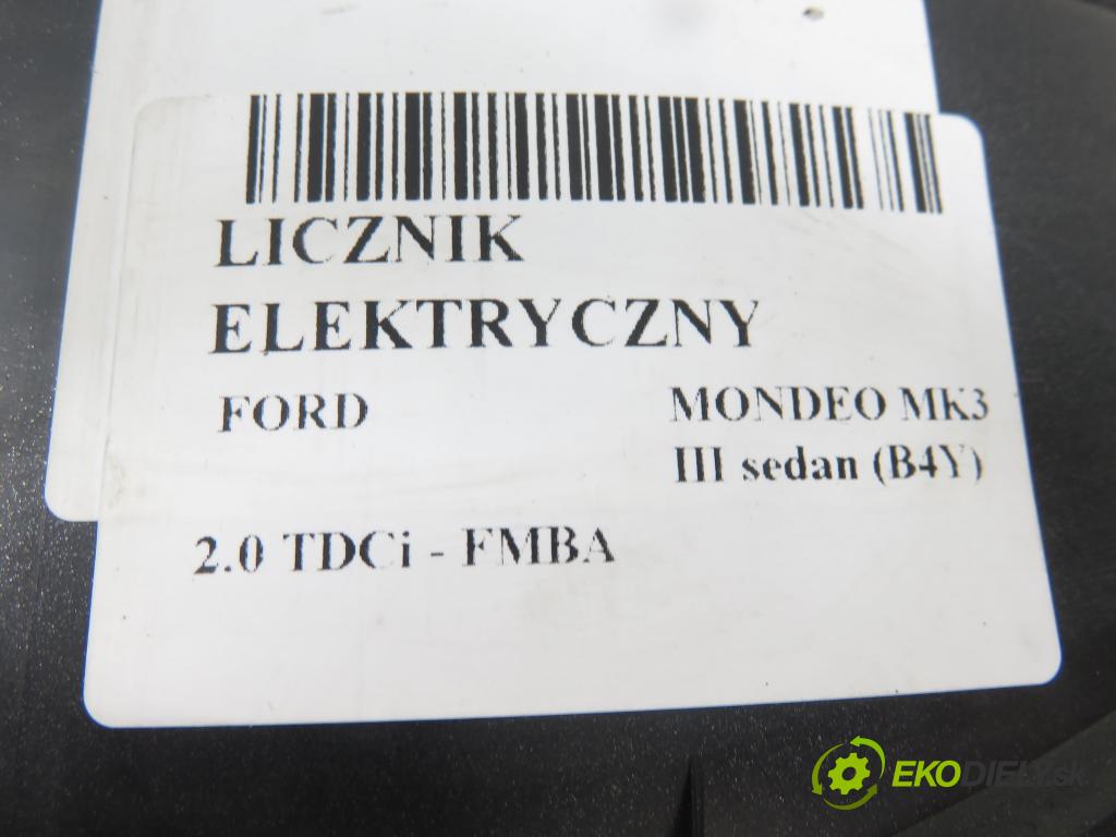 FORD MONDEO III sedan (B4Y) SEDAN 2002 96,00 2.0 TDCi - FMBA 1998,00 Prístrojovka elektrický 1S7F10849JF