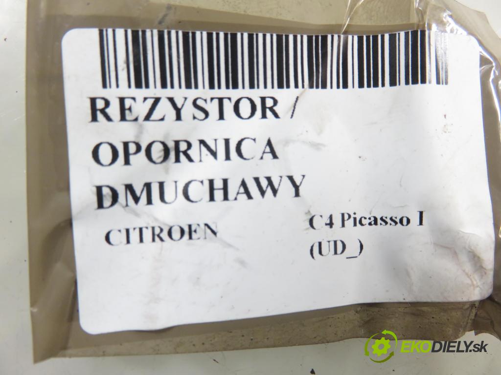 CITROEN C4 Picasso I (UD_) MINIVAN 2008 80,00 1.6 HDi 16V 109 - 9HZ 1560,00 rezistor / reostat kúrenia 9654652480 ; F011500015