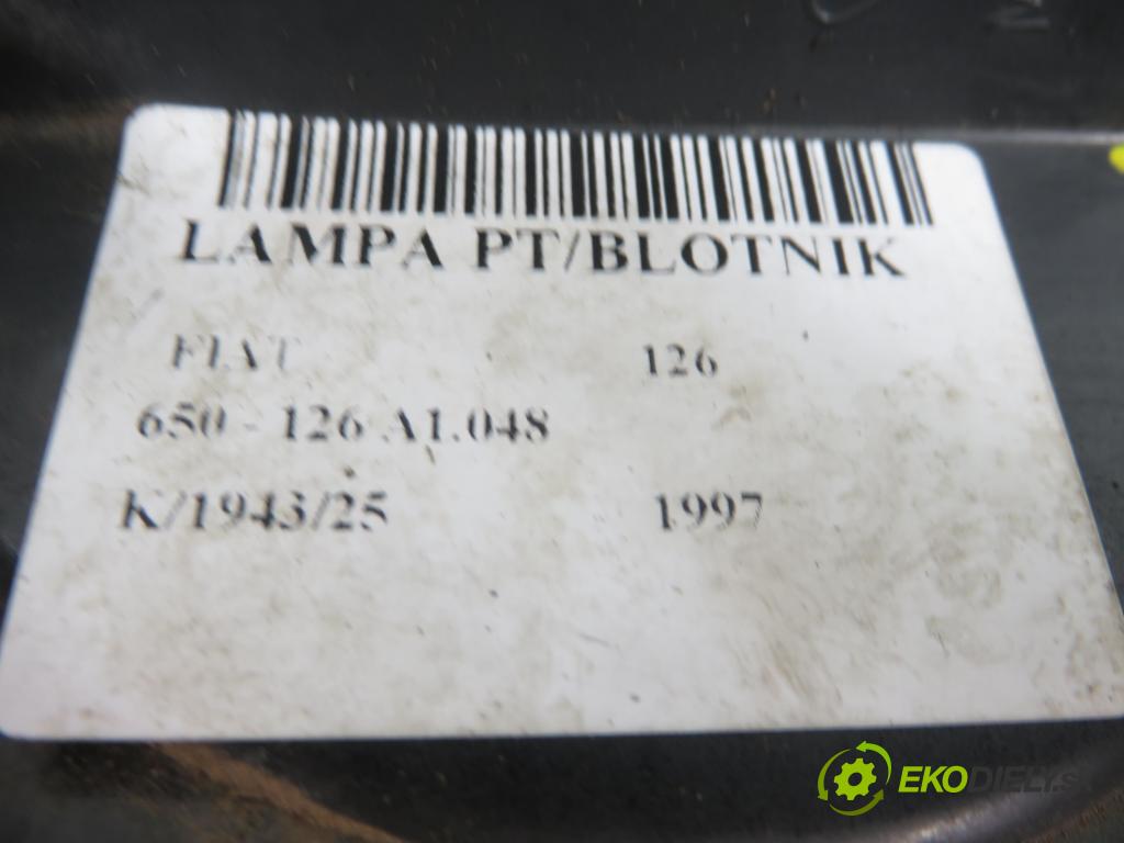 FIAT 126 (126_) FASTBACK 1997 18,00 650 652,00 Svetlo pravé zadné 6541001 ; 7560963