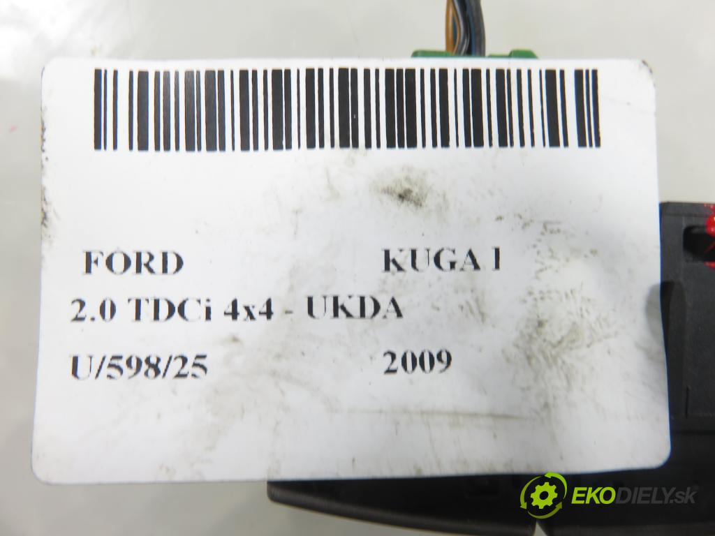 FORD KUGA I SUV 2009 100,00 2.0 TDCi 4x4 - G6DG 1997,00 prepínač výstražných (núdzových) 8V4T13A350AB