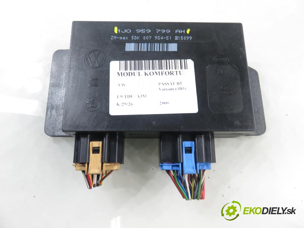 VW PASSAT B5 Variant (3B5) KOMBI 2000 85,00 1.9 TDI - AJM 1896,00 MODUL komfortu 1J0959799AH