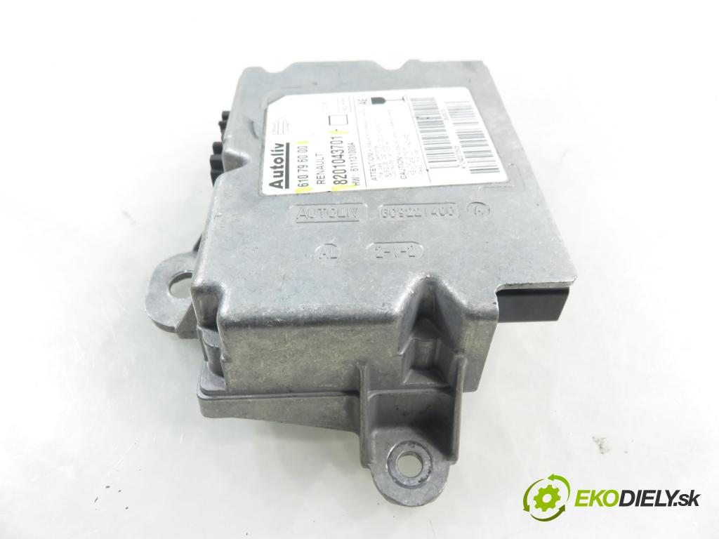 RENAULT MODUS / GRAND MODUS (F/JP0_) MINIVAN 2010 63,00 1.5 dCi (FP0F, JP0F) - K9K 766 1461,00 MODUL air BAG 610796000 ; 8201043701
