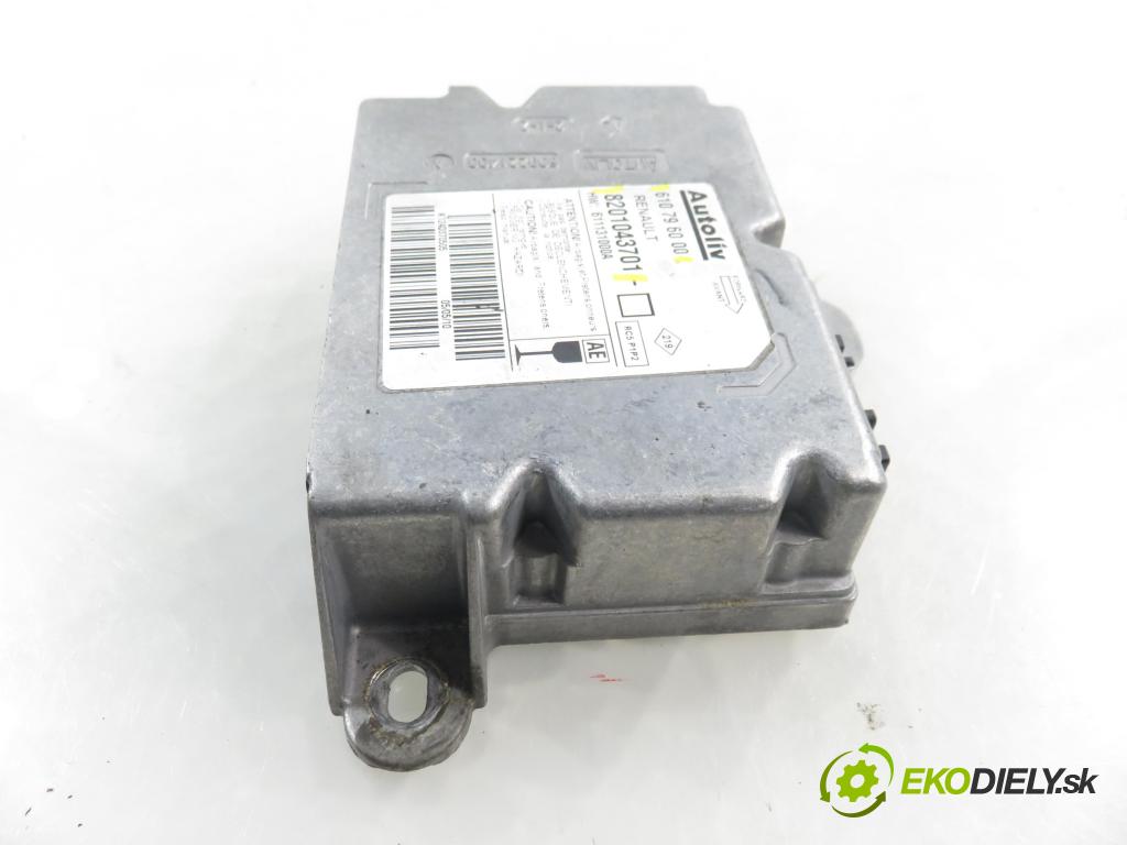 RENAULT MODUS / GRAND MODUS (F/JP0_) MINIVAN 2010 63,00 1.5 dCi (FP0F, JP0F) - K9K 766 1461,00 MODUL air BAG 610796000 ; 8201043701