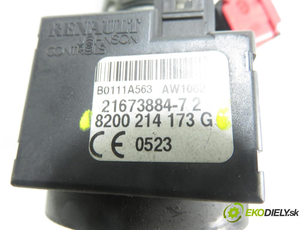 RENAULT MODUS / GRAND MODUS (F/JP0_) MINIVAN 2010 63,00 1.5 dCi (FP0F, JP0F) - K9K 766 1461,00 spinačka / zámky N0502060A02 ; 8200214173G