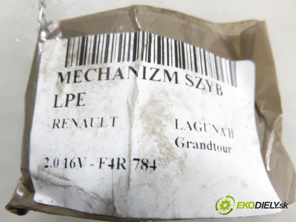 RENAULT LAGUNA II Grandtour (KG0/1_) KOMBI 2006 125,00 2.0 16V - F4R 784 1998,00 Mechanizmus okien 