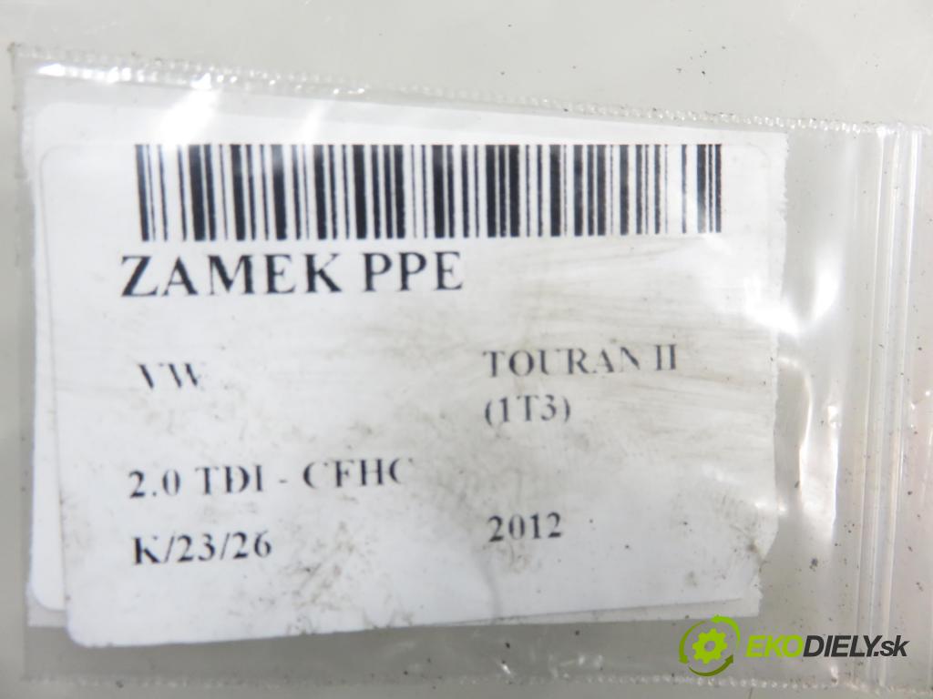 VW TOURAN (1T3) MINIVAN 2012 103,00 2.0 TDI - CFHC 1968,00 zámok 3D1837016AQ