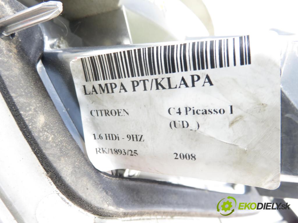 CITROEN C4 Picasso I (UD_) MINIVAN 2008 80,00 1.6 HDi 16V 109 - 9HZ 1560,00 Svetlo pravé zadné kufor 9653547677