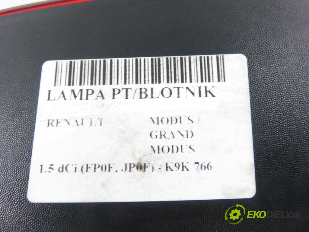 RENAULT MODUS / GRAND MODUS (F/JP0_) MINIVAN 2010 63,00 1.5 dCi (FP0F, JP0F) - K9K 766 1461,00 Svetlo pravé zadné 8200658413R