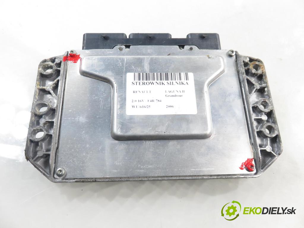 RENAULT LAGUNA II Grandtour (KG0/1_) KOMBI 2006 125,00 2.0 16V - F4R 784 1998,00 Riadiaca jednotka Motor 8200444583