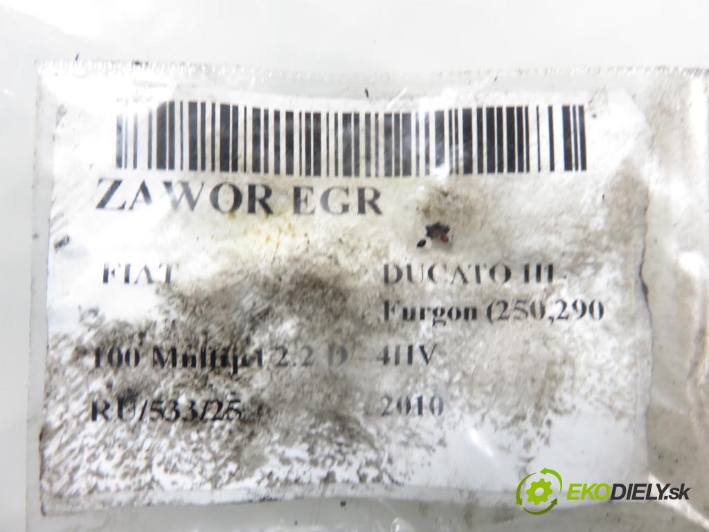 FIAT DUCATO Furgon (250_, 290_) FURGON 2010 74,00 100 Multijet 2.2 D - 4HV 2198,00 VENTIL EGR V24630003