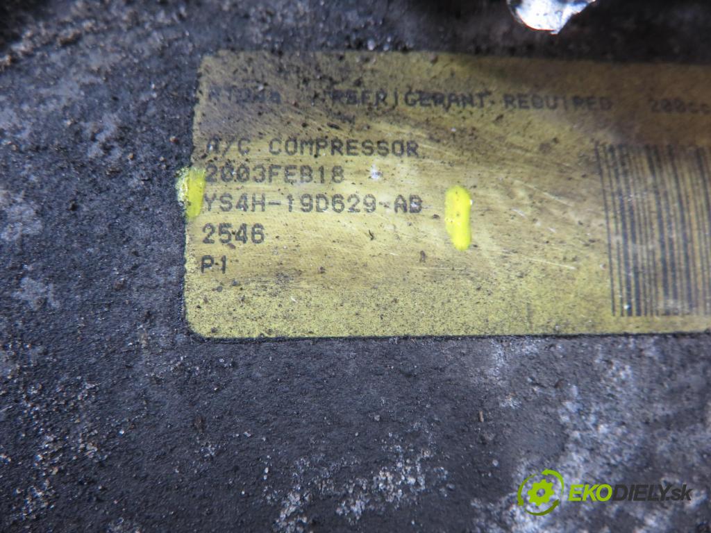 MAZDA 2 (DY) HB 2003 59,00 1.4 - FXJA 1388,00 KOMPRESOR: klimatizácie YS4H19D629AD (Kompresor klimatizácie)