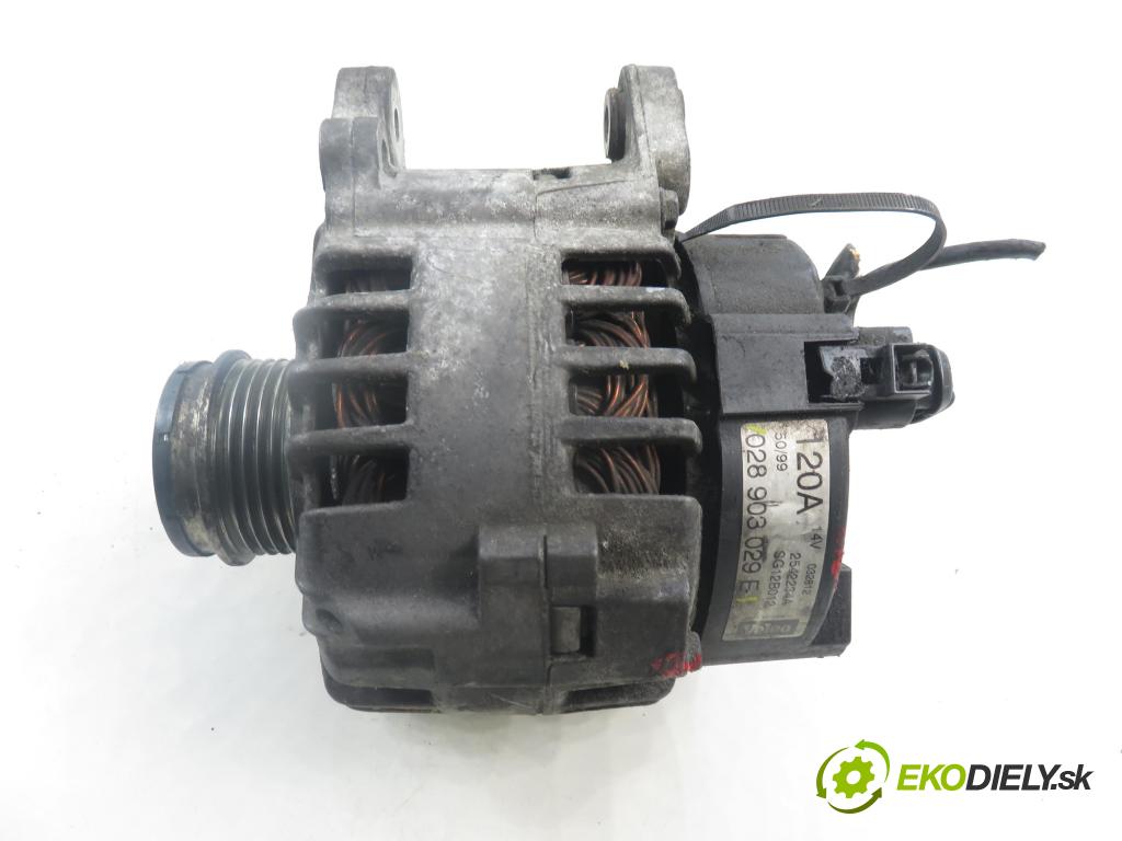 VW PASSAT B5 Variant (3B5) KOMBI 2000 85,00 1.9 TDI - AJM 1896,00 Alternátor 028903029E (Alternátor)