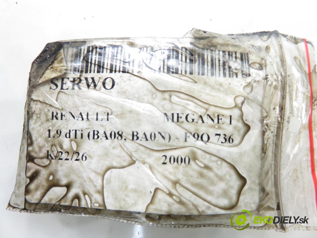 RENAULT MEGANE I (BA0/1_) HB 2000 72,00 1.9 dTi 98 - F9Q 736 1870,00 Posilovač 7700428596 ; 03776251014 (Servočerpadlo)