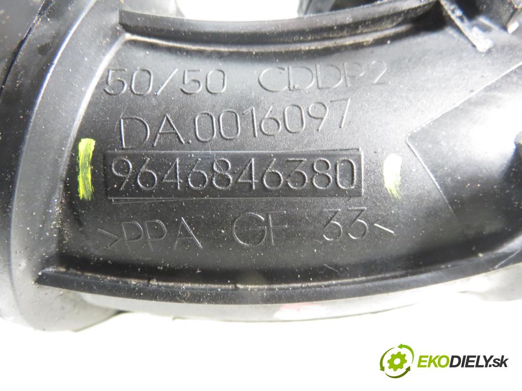 PEUGEOT 307 Break (3E) KOMBI 2004 0,00 2.0 HDi 135 - RHR (DW10BTED4) 1997,00 Škrtiaca klapka 9646846380 (Škrtiaca klapka)