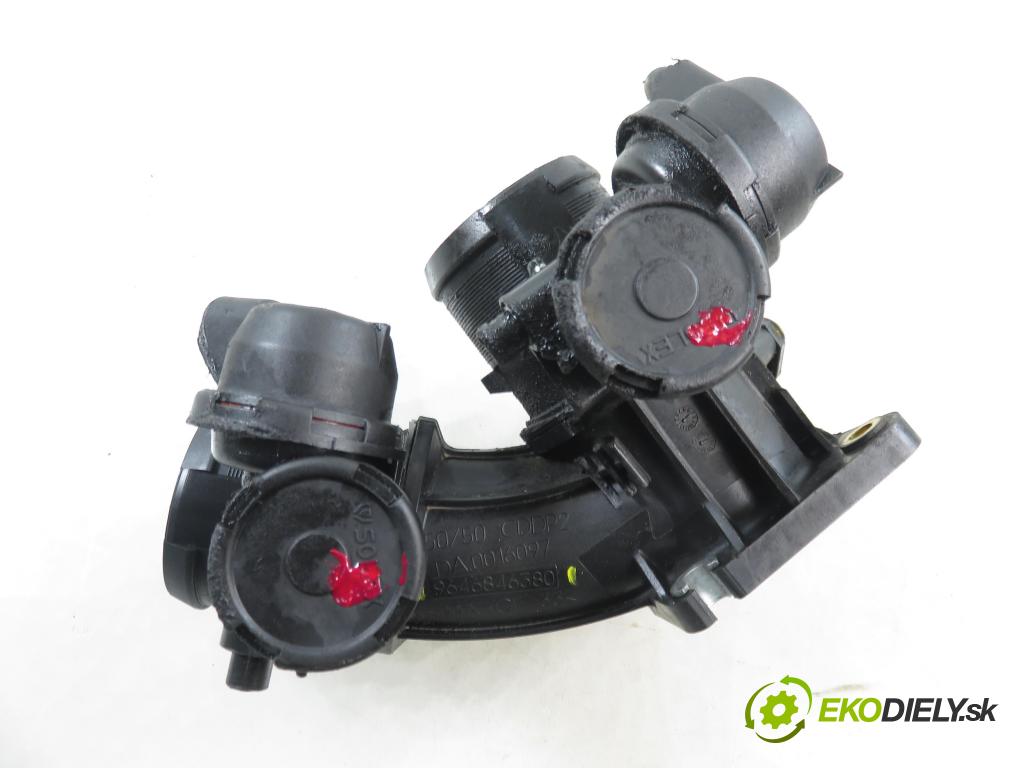 PEUGEOT 307 Break (3E) KOMBI 2004 0,00 2.0 HDi 135 - RHR (DW10BTED4) 1997,00 Škrtiaca klapka 9646846380 (Škrtiaca klapka)