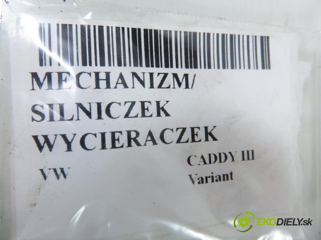 VW CADDY III Variant (2KB, 2KJ, 2CB, 2CJ) KOMBIVAN 2007 77,00 1.9 TDI PD 105 1896,00 Motorček stieračov 2K1955119C ; 1397220503 ; 2K1955023G