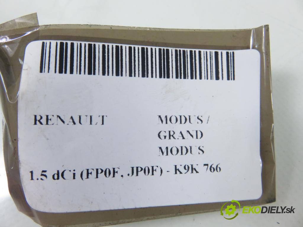 RENAULT MODUS / GRAND MODUS (F/JP0_) MINIVAN 2010 63,00 1.5 dCi (FP0F, JP0F) - K9K 766 1461,00 Vešiak: KOLA: ZÁLOHOVANIE: 8200601401
