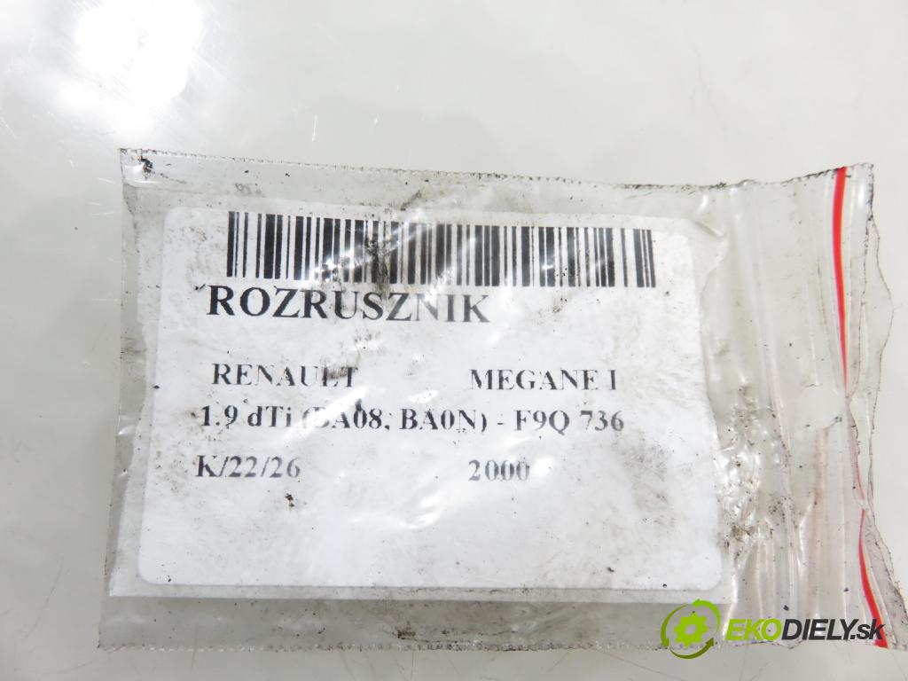 RENAULT MEGANE I (BA0/1_) HB 2000 72,00 1.9 dTi 98 - F9Q 736 1870,00 Štartér S3052 (Štartér)
