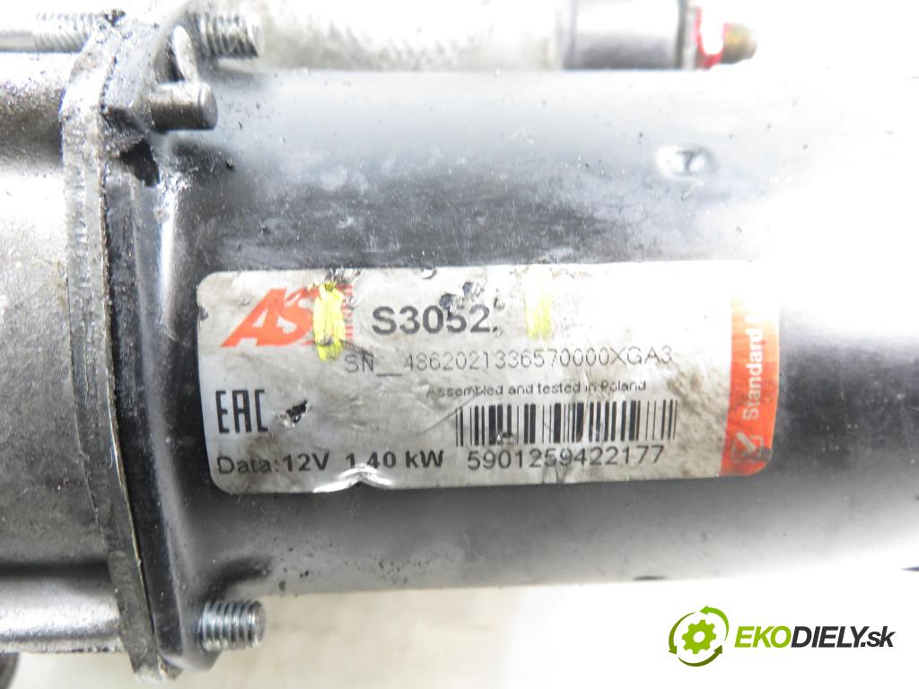 RENAULT MEGANE I (BA0/1_) HB 2000 72,00 1.9 dTi 98 - F9Q 736 1870,00 Štartér S3052 (Štartér)