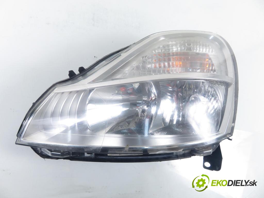 RENAULT MODUS / GRAND MODUS (F/JP0_) MINIVAN 2010 63,00 1.5 dCi (FP0F, JP0F) - K9K 766 1461,00 Svetlo LP 8200658373