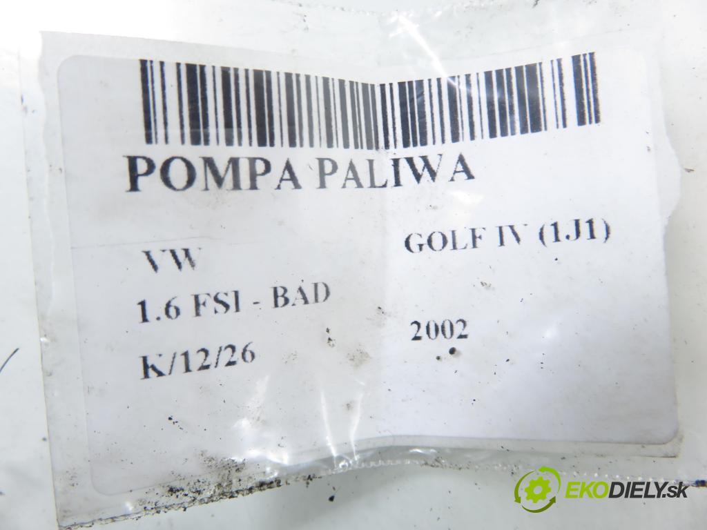 VW GOLF IV (1J1) HB 2002 81,00 1.6 FSI - BAD 1598,00 Pumpa paliva