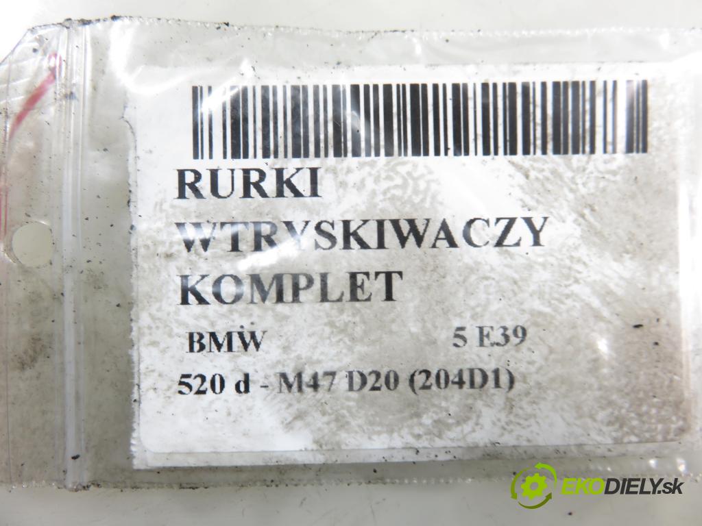 BMW 5 (E39) SEDAN 2001 100,00 520 d 136 - M47 D20 (204D1) 1951,00 rúrky VSTREKOVAČE: 