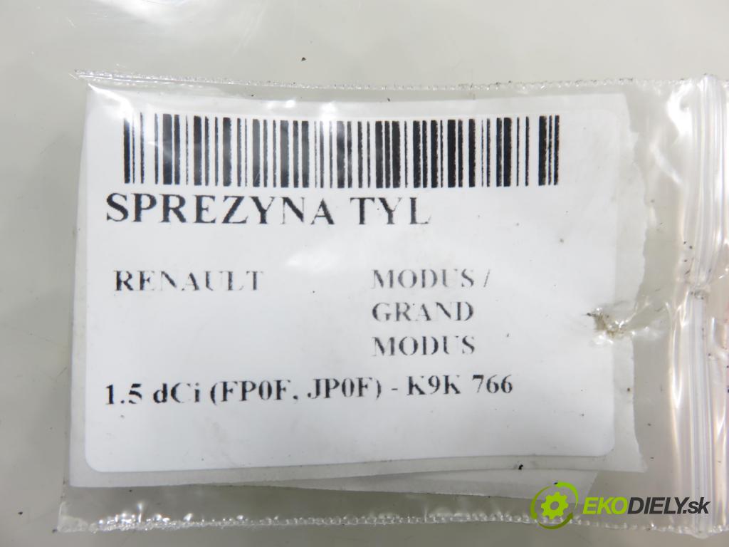 RENAULT MODUS / GRAND MODUS (F/JP0_) MINIVAN 2010 63,00 1.5 dCi (FP0F, JP0F) - K9K 766 1461,00 Pružina zadné 
