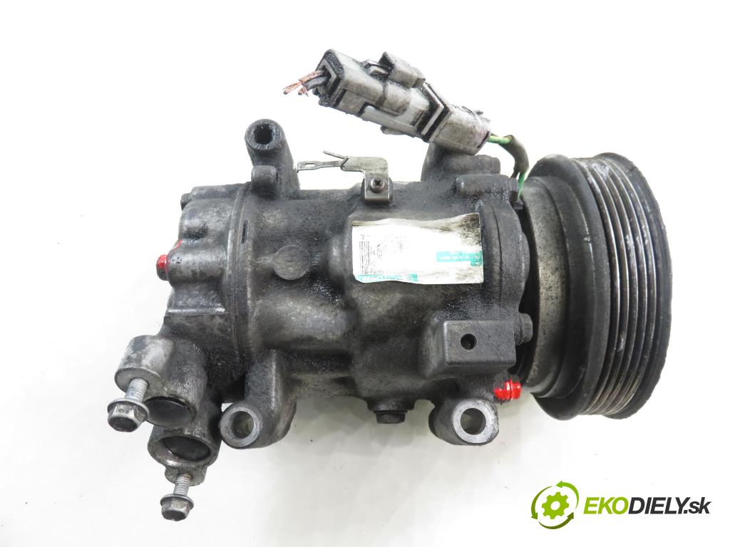 RENAULT MODUS / GRAND MODUS (F/JP0_) MINIVAN 2010 63,00 1.5 dCi (FP0F, JP0F) - K9K 766 1461,00 KOMPRESOR: klimatizácie  (Kompresor klimatizácie)