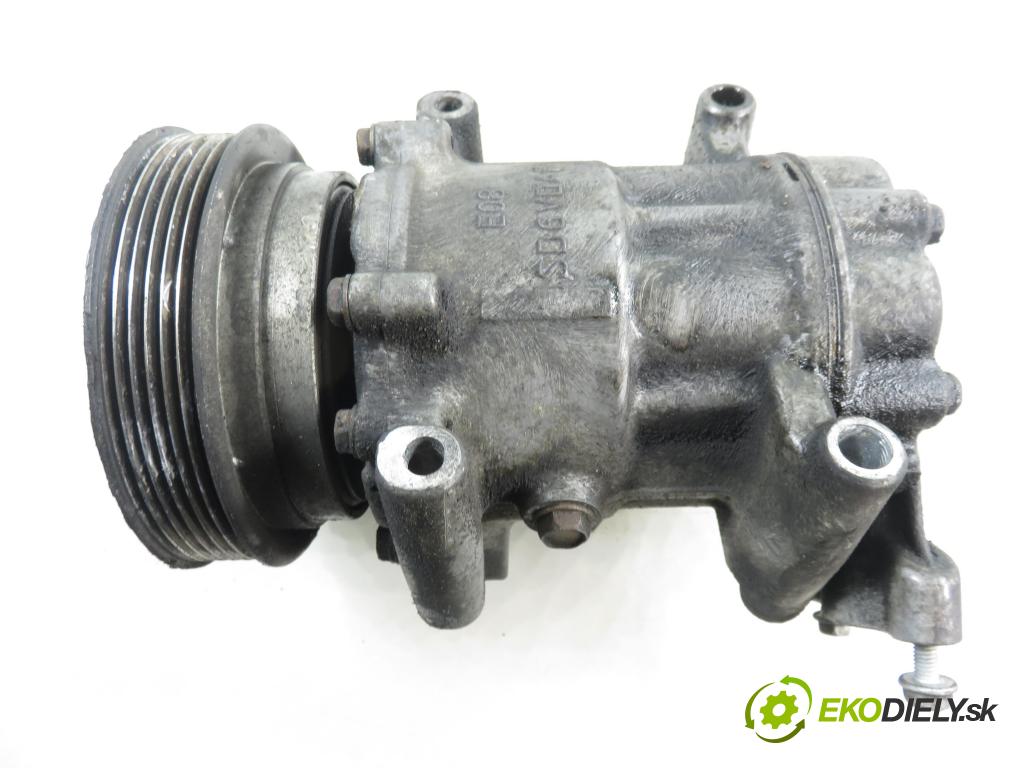 RENAULT MODUS / GRAND MODUS (F/JP0_) MINIVAN 2010 63,00 1.5 dCi (FP0F, JP0F) - K9K 766 1461,00 KOMPRESOR: klimatizácie  (Kompresor klimatizácie)