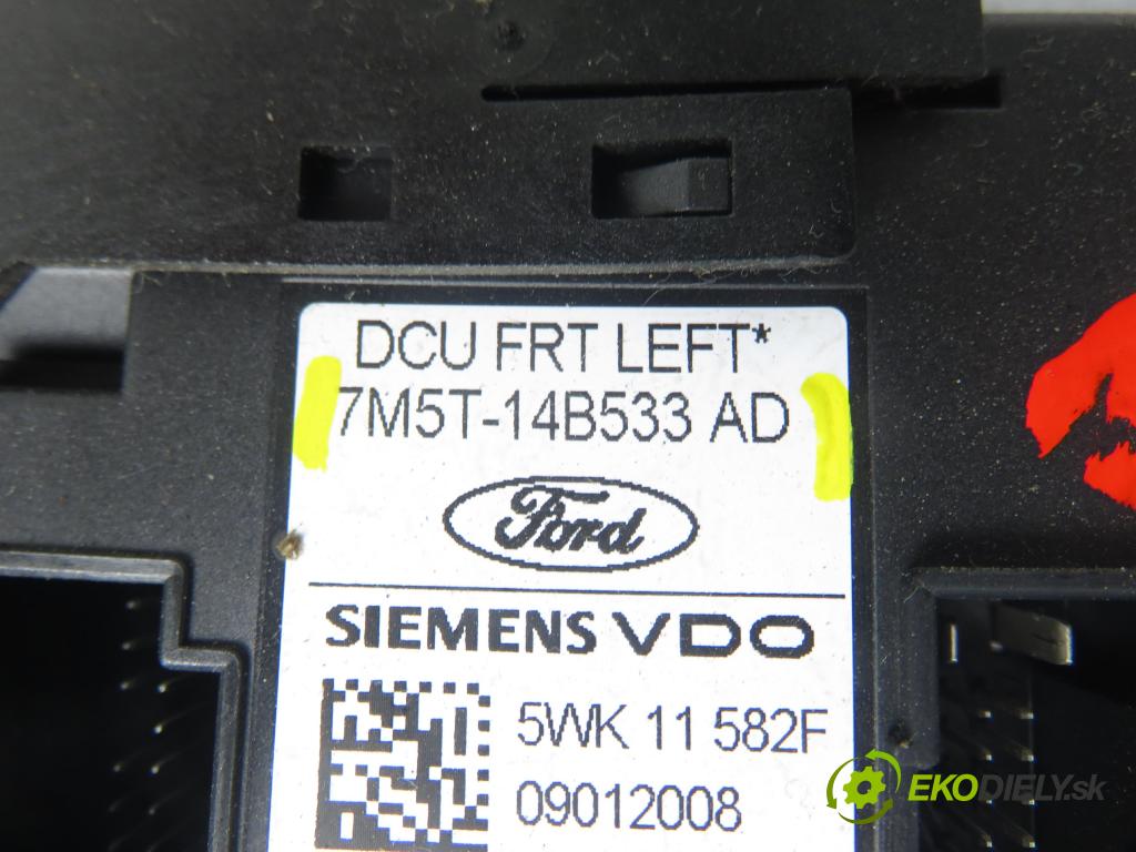 FORD KUGA I SUV 2009 100,00 2.0 TDCi 4x4 - G6DG 1997,00 mechanismus oken 7M5T14B533AD ; 7M51R203A29DB