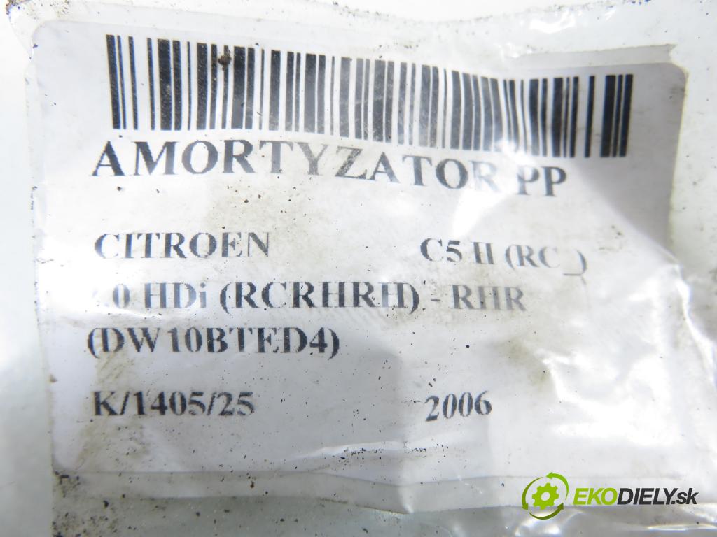 CITROEN C5 II (RC_) LIFTBACK 2006 100,00 2.0 HDi 136 - RHR (DW10BTED4) 1997,00 Tlmič PP