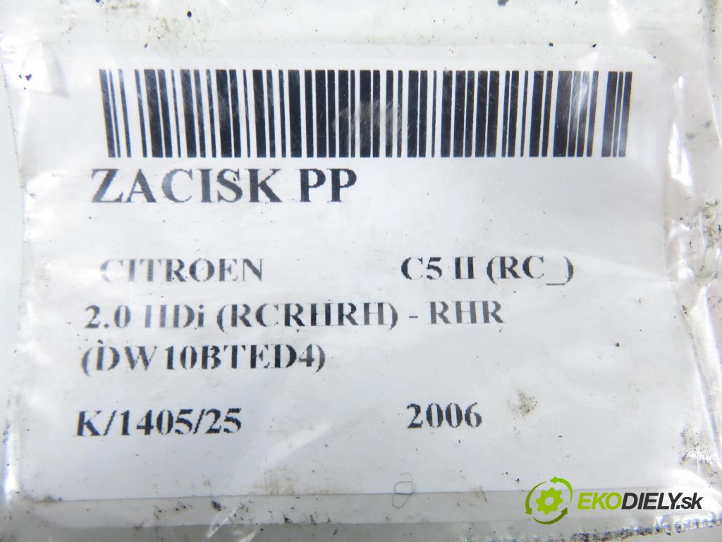 CITROEN C5 II (RC_) LIFTBACK 2006 100,00 2.0 HDi 136 - RHR (DW10BTED4) 1997,00 Brzdič strmeň PP
