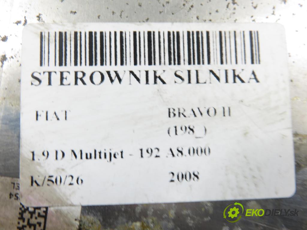 FIAT BRAVO II (198_) HB 2008 88,00 1.9 D Multijet - 192 A8.000 1910,00 Riadiaca jednotka Motor 51809688 ; 0281013579