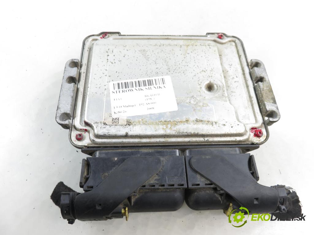 FIAT BRAVO II (198_) HB 2008 88,00 1.9 D Multijet - 192 A8.000 1910,00 Riadiaca jednotka Motor 51809688 ; 0281013579