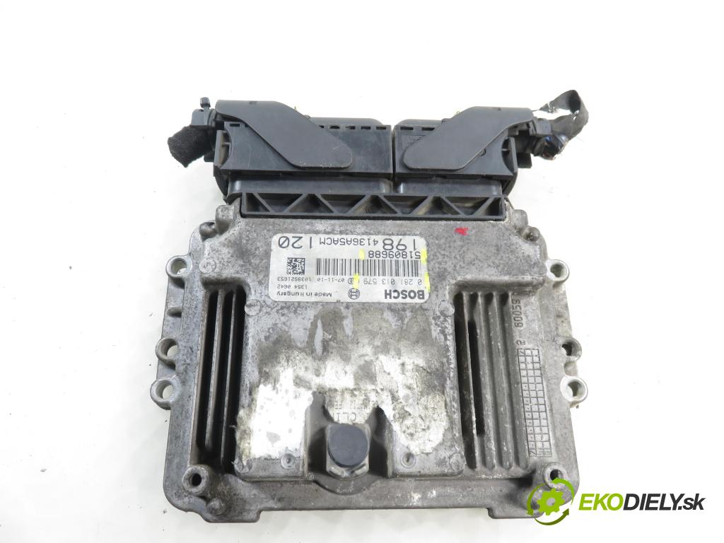 FIAT BRAVO II (198_) HB 2008 88,00 1.9 D Multijet - 192 A8.000 1910,00 Riadiaca jednotka Motor 51809688 ; 0281013579
