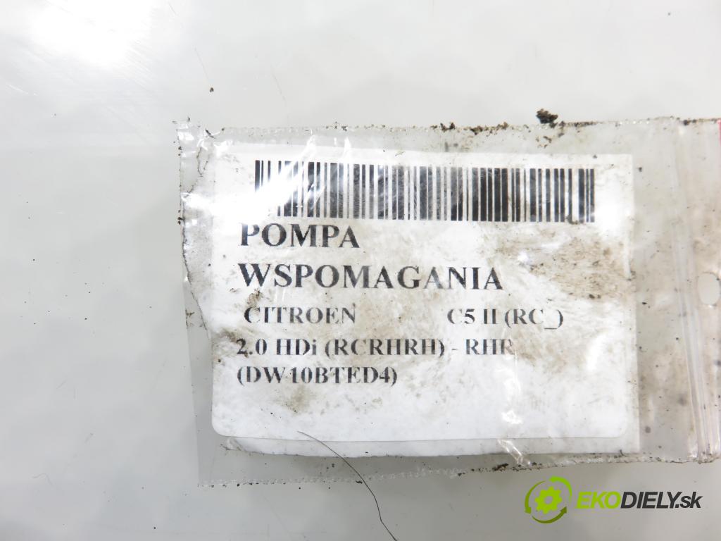 CITROEN C5 II (RC_) LIFTBACK 2006 100,00 2.0 HDi 136 - RHR (DW10BTED4) 1997,00 Pumpa servočerpadlo 9657739080 ; A5094686J