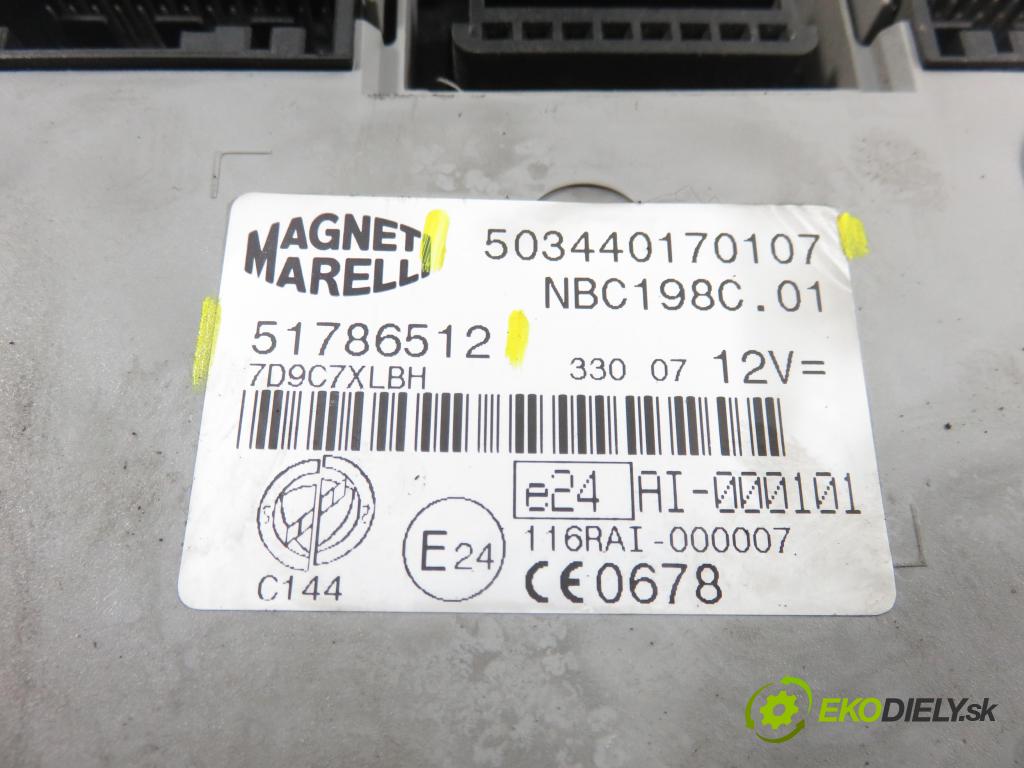 FIAT BRAVO II (198_) HB 2008 88,00 1.9 D Multijet - 192 A8.000 1910,00 MODUL BSI 503440170107 ; 51786512