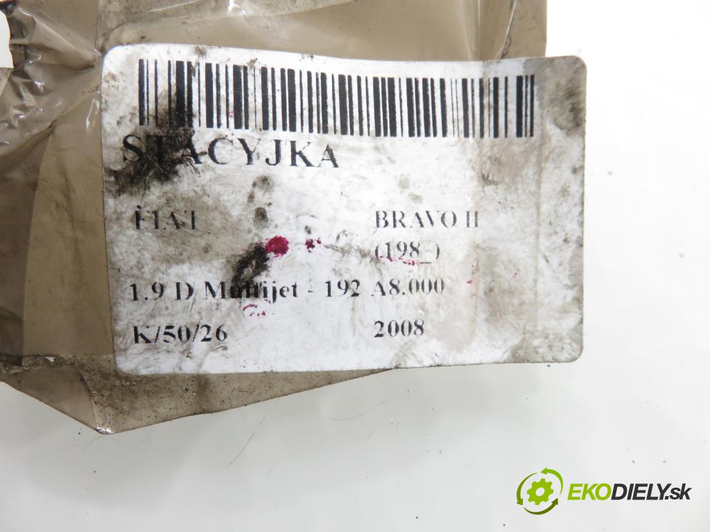 FIAT BRAVO II (198_) HB 2008 88,00 1.9 D Multijet - 192 A8.000 1910,00 spinačka 51793869 (Spínacia skrinka)
