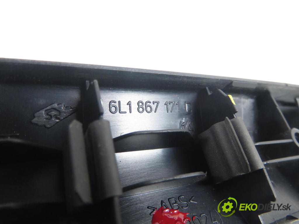 SEAT IBIZA III (6L1) HB 2003 47,00 1.9 SDI - ASY 1896,00 Panel ovládania okien 6L1867171D