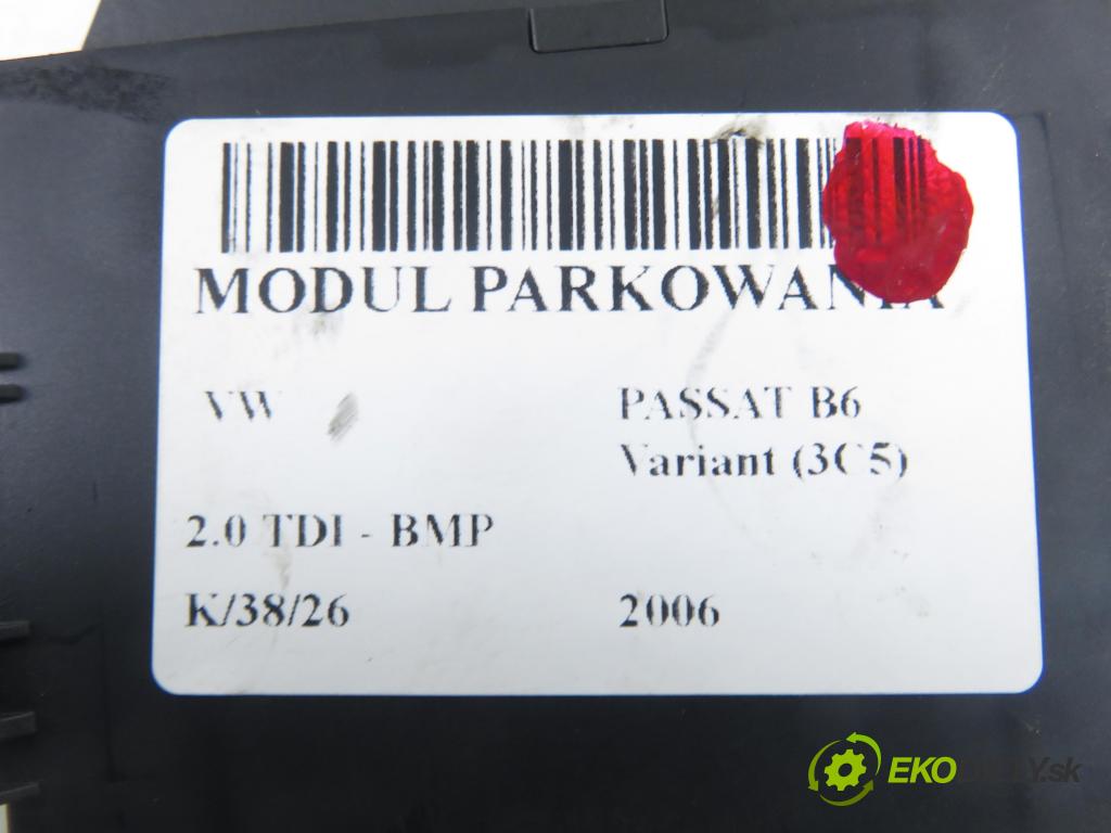 VW PASSAT B6 Variant (3C5) KOMBI 2006 103,00 2.0 TDI PD 8V 140 - BMP 1968,00 MODUL 3C0919283B