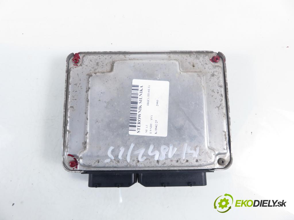 SEAT IBIZA III (6L1) HB 2003 47,00 1.9 SDI - ASY 1896,00 Riadiaca jednotka Motor 038906012EM ; 0281010690