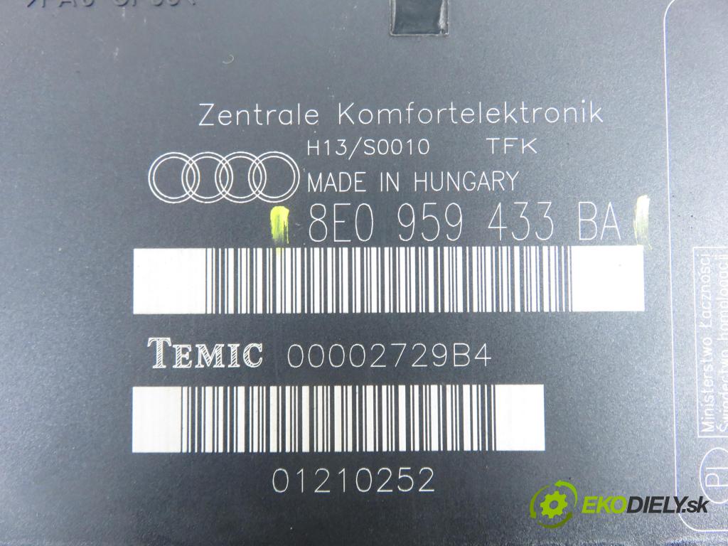 AUDI A4 Avant (8E5, B6) KOMBI 2004 140,00 1.8 T quattro - BEX 1781,00 MODUL komfortu 8E0959433BA